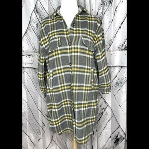 Doo B Doo B Plaid Shacket Shirt Jacket Size Small